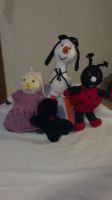 Photo de famille en laine